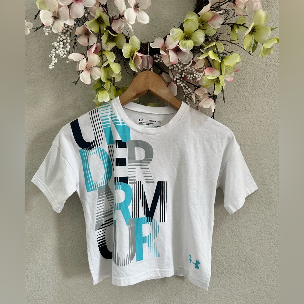 Youth Under Armour cropped T-shirt, YXS